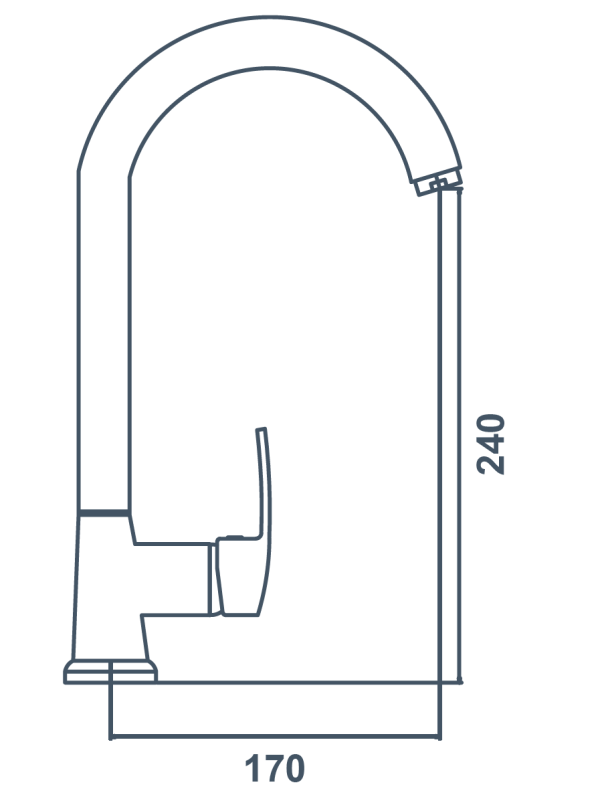 SENSET Kitchen Sink Faucet SP9007